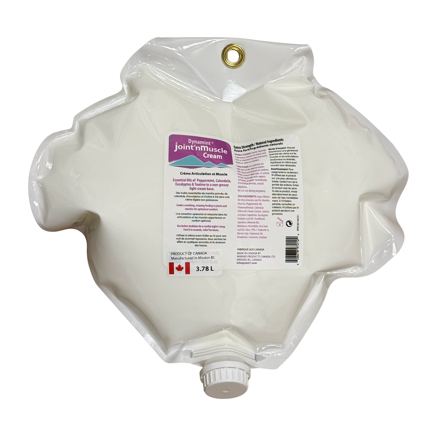 Dynamint Muscle Cream Clinic Pack